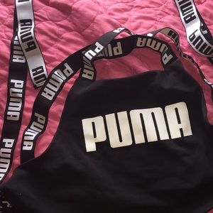 NWOT Puma Cris-Crossed Crop Top